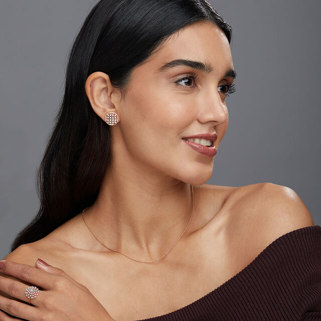Tanishq 18KT Diamond Earrings for Women 2
