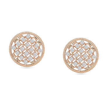 Tanishq 18KT Diamond Earrings for Women