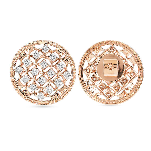 Tanishq 18KT Diamond Earrings for Women 4