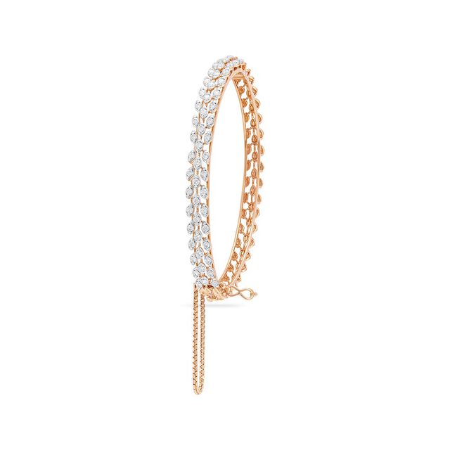Tanishq 18KT Diamond Bangle for Women
