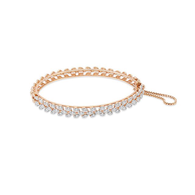 Tanishq 18KT Diamond Bangle for Women