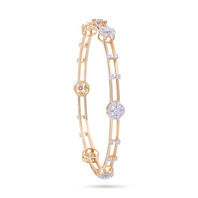 Elegant Diamond Studded Bangle 2