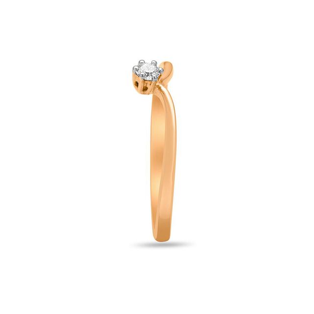 Tanishq 18KT Diamond Finger Ring for Women