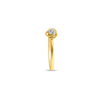 Solitaire Shimmer Finger Ring