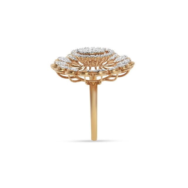 Tanishq 18KT Diamond Finger Ring 3