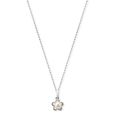 Chic Floret Diamond Pendant with Chain 