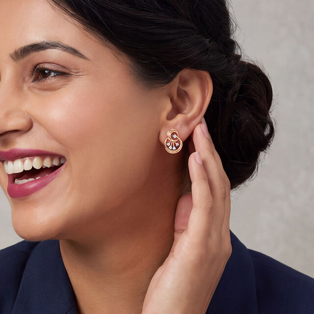Tanishq Diamond Earrings 3