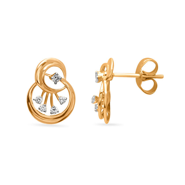 Tanishq Diamond Earrings 2