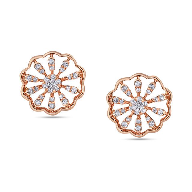 Blooming Brilliance Diamond Earrings 