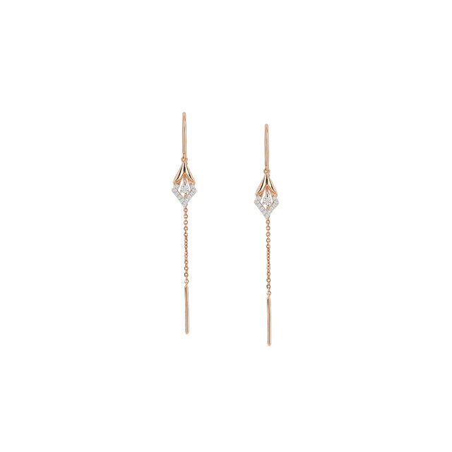Tanishq 18KT Diamond Earrings for Women 
