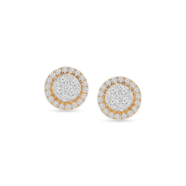 Tanishq 18KT Diamond Earrings for Women 