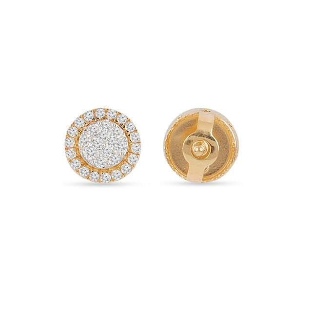 Tanishq 18KT Diamond Earrings for Women 3