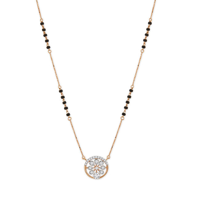 Tanishq 18KT Diamond Mangalsutra for Women 2