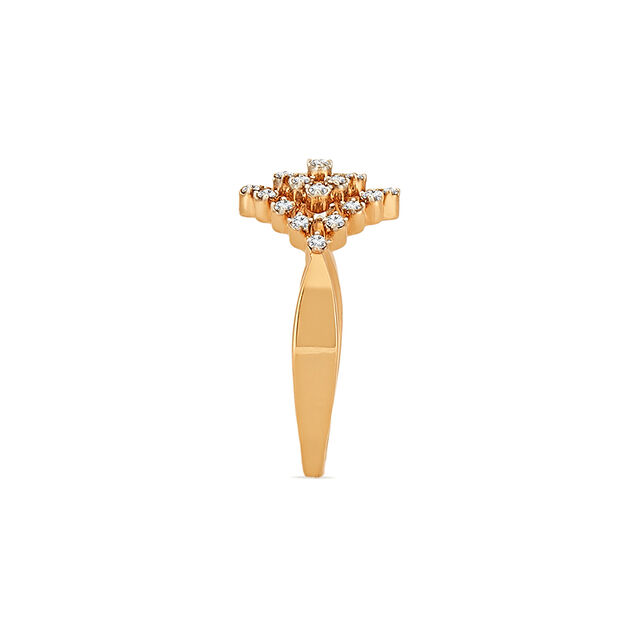 Tanishq 18KT Diamond Finger Ring for Women 3