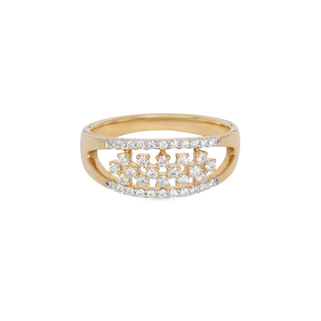 Tanishq 18KT Diamond Finger Ring 