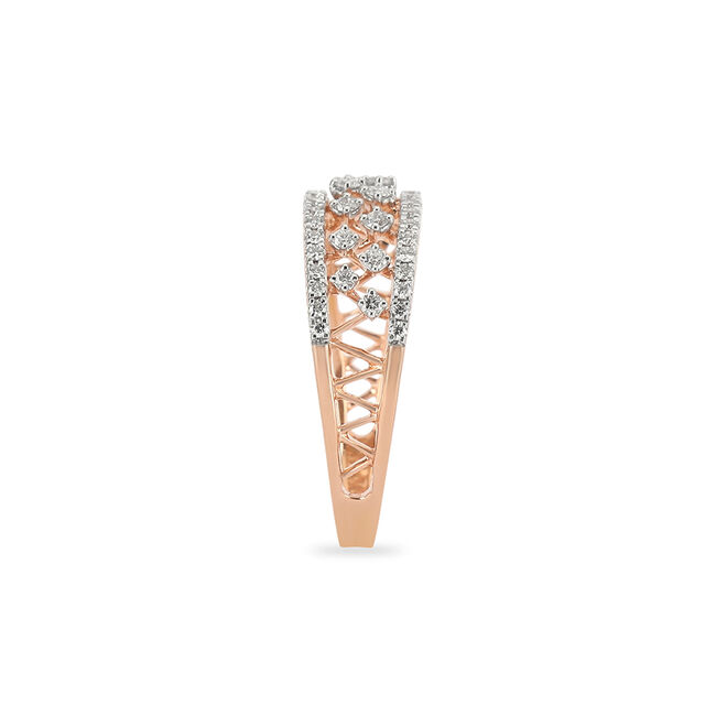 Tanishq 18 Karat Diamond Finger Ring for Women 4
