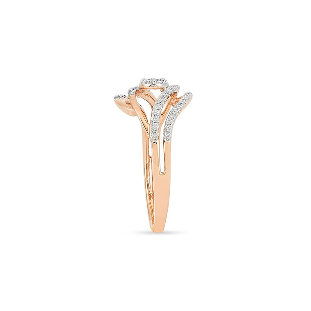 Tanishq 18KT Diamond Finger Ring for Women 4