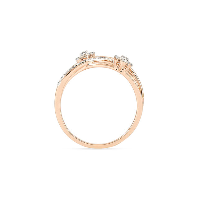 Tanishq 18KT Diamond Finger Ring for Women 3