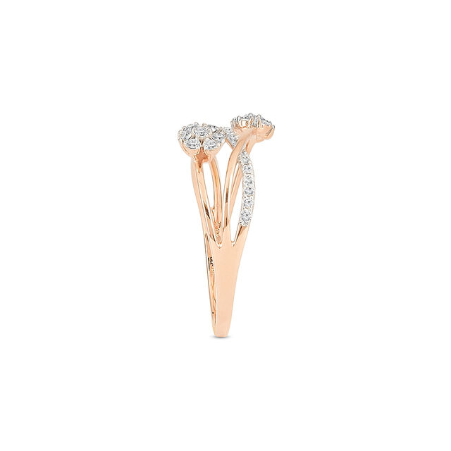 Tanishq 18KT Diamond Finger Ring for Women 4