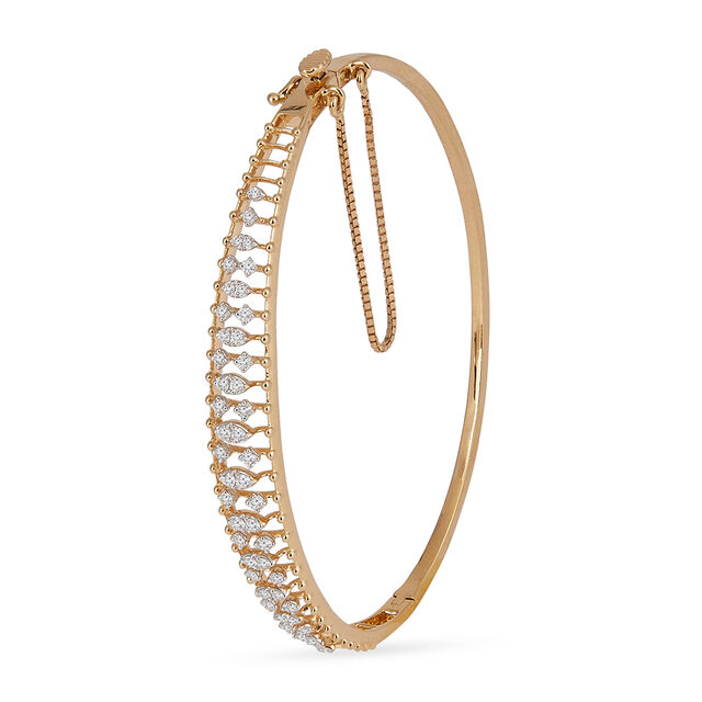Tanishq 18KT Diamond Bangle for Women 3