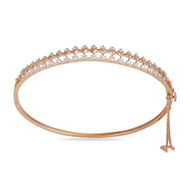 Tanishq 18KT Diamond Bangle for Women 2