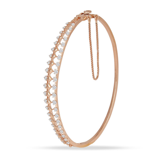 Tanishq 18KT Diamond Bangle for Women 3