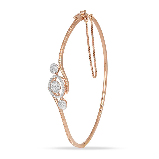 Tanishq 18KT Diamond Bangle for Women 2