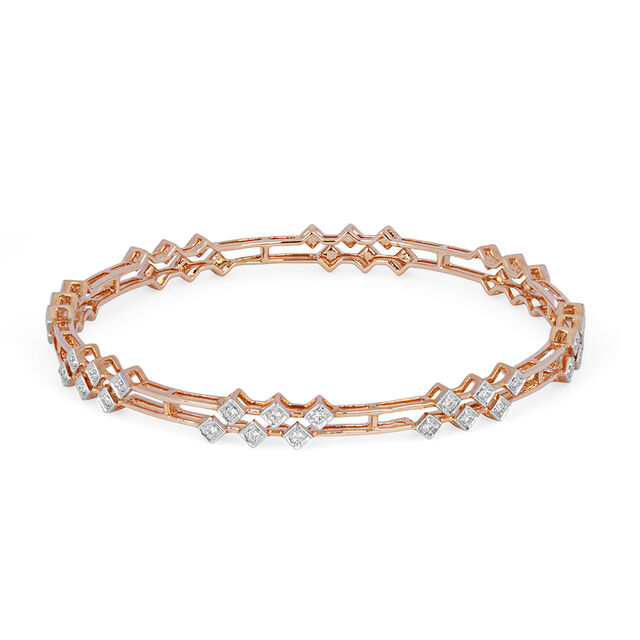 Tanishq 18KT Diamond Bangle for Women 