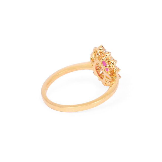 Tanishq 18KT Diamond Finger Ring for Women 5