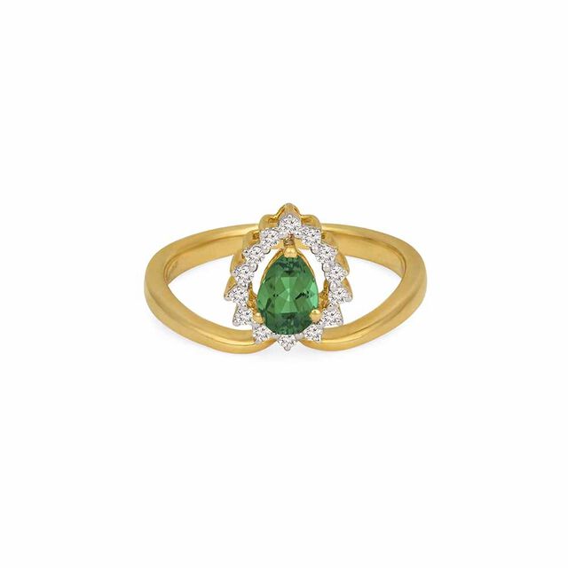 Tanishq 18KT Diamond Finger Ring for Women 