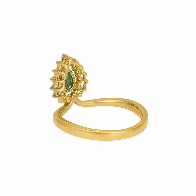 Tanishq 18KT Diamond Finger Ring for Women 3
