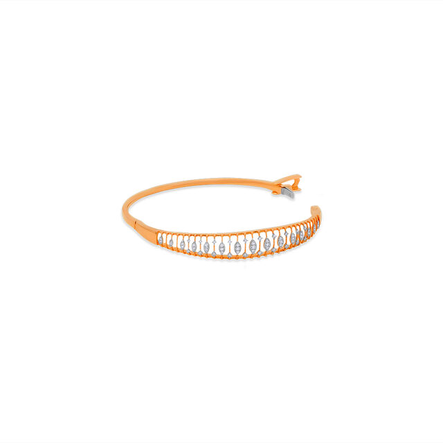 Tanishq 18 KT Diamond Bangle for Women 3