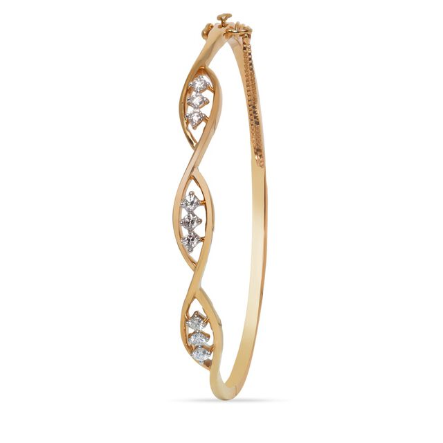 Tanishq 18KT Diamond Bangle 2