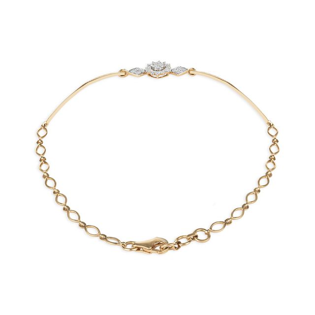 Tanishq 18KT Diamond Bracelet for Women 3