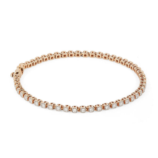 Tanishq 18KT Diamond Bracelet for Women 