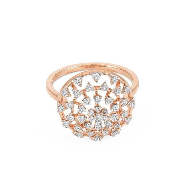 Tanishq 18KT Diamond Finger Ring for Women 