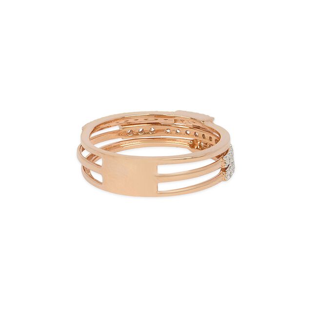 Tanishq 18KT Diamond Finger Ring for Women 4