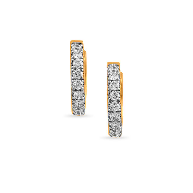 Tanishq 18KT Diamond Nose Pin for Women 