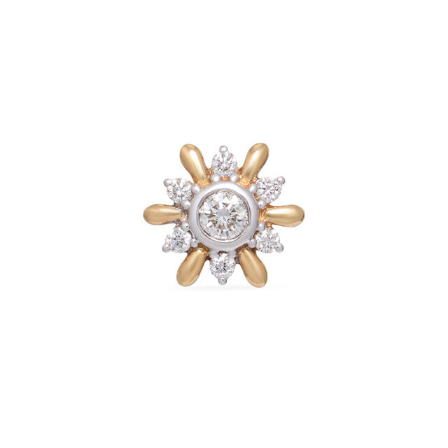Tanishq 18KT Diamond Nose Pin 