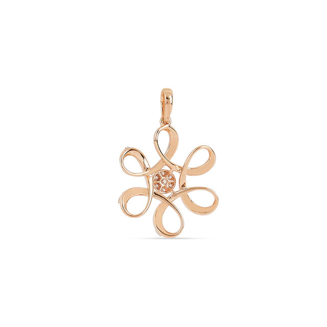 Tanishq 18KT Diamond Pendant for Women 3