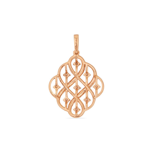 Tanishq 18KT Diamond Pendant for Women 3
