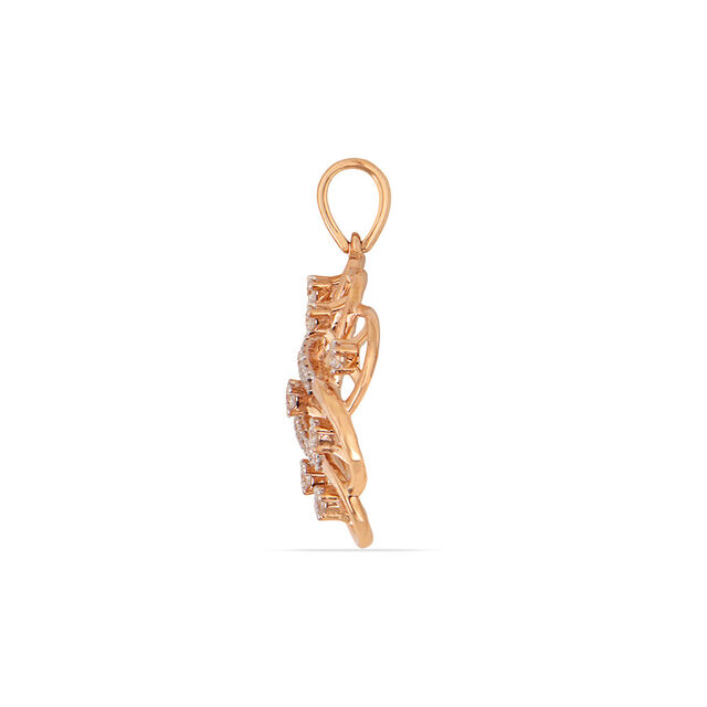 Tanishq 18KT Diamond Pendant for Women 4