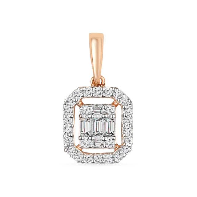 Tanishq 18KT Diamond Pendant for Women 
