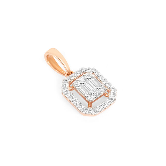 Tanishq 18KT Diamond Pendant for Women 2