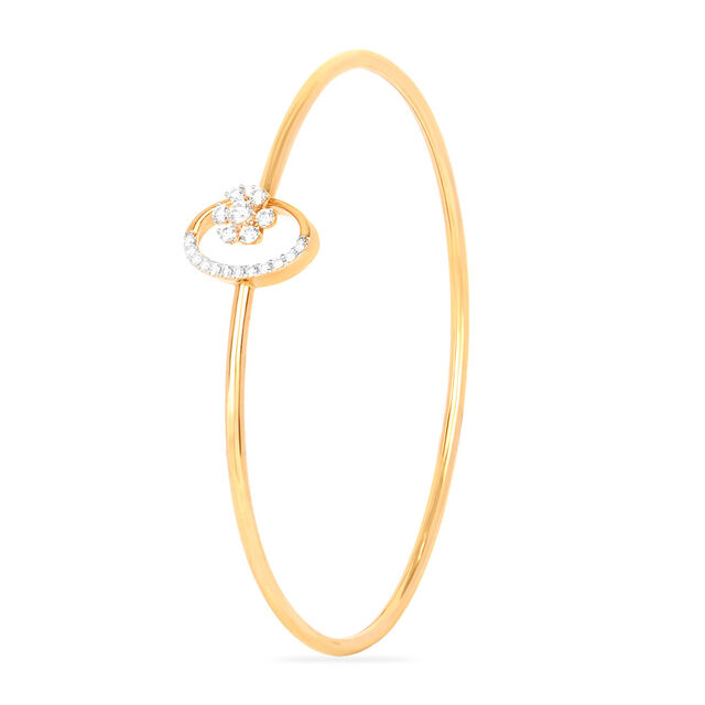 Tanishq 18KT Diamond Bangle for Women 3