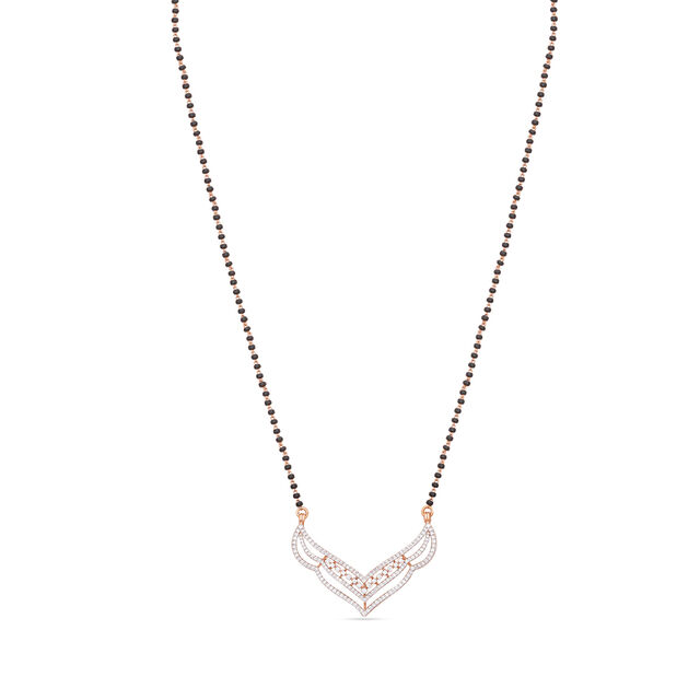 Tanishq 18 Karat Diamond Mangalsutra for Women 2
