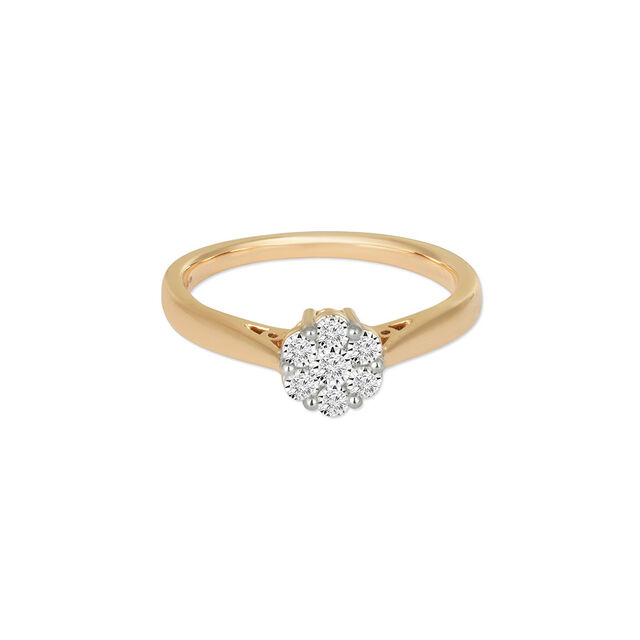Tanishq 18KT Diamond Finger Ring for Women 