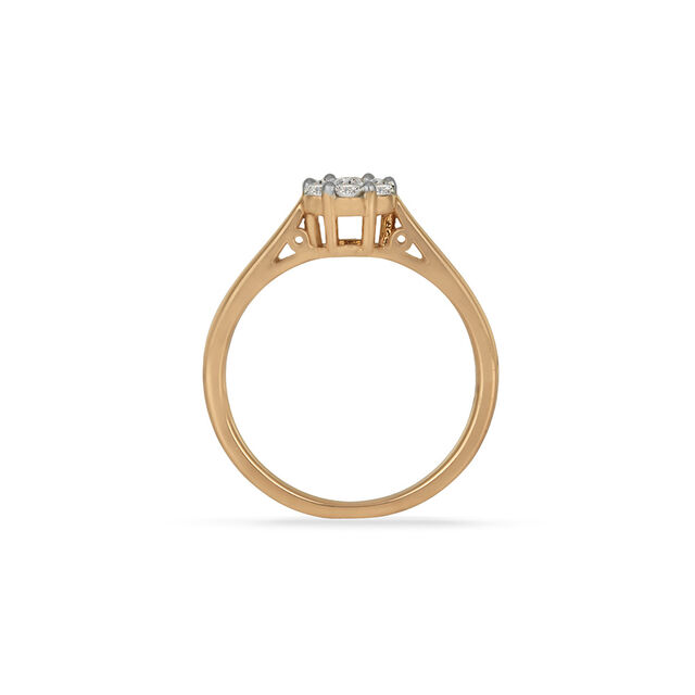 Tanishq 18KT Diamond Finger Ring for Women 4