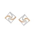 Tanishq 18 Karat Diamond Pendant and Earrings Set for Women 3