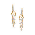 Tanishq Diamond Earrings 